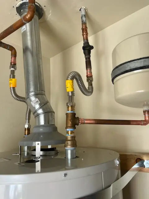 Water heater installation and plumbing repair in The Wyndon